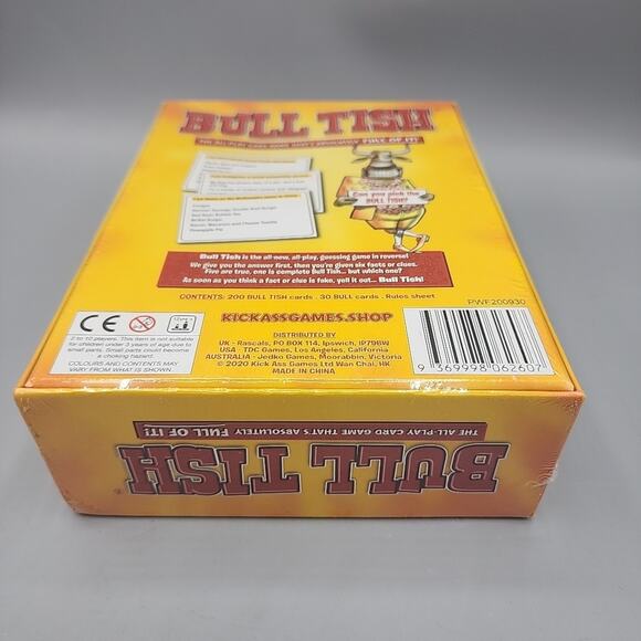 Bull Tish The All-Play Card Game That's Absolutely Full of IT! 2-10 Players New - Picture 4 of 8